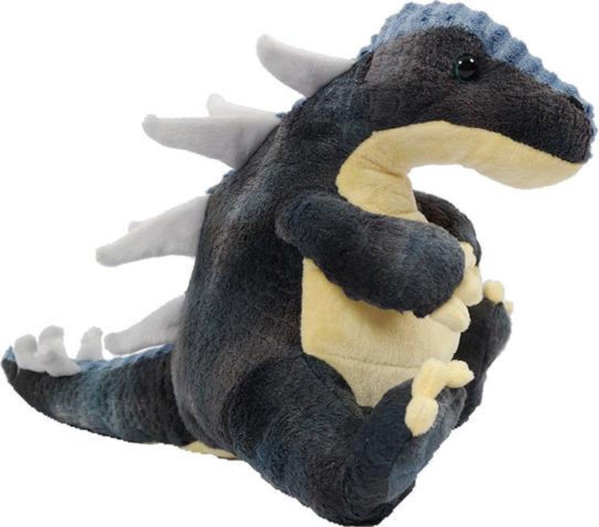 Dino grijs/geel 30 cm