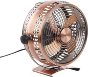 Beliani RIBBLE - Tafelventilator - koper - ijzer
