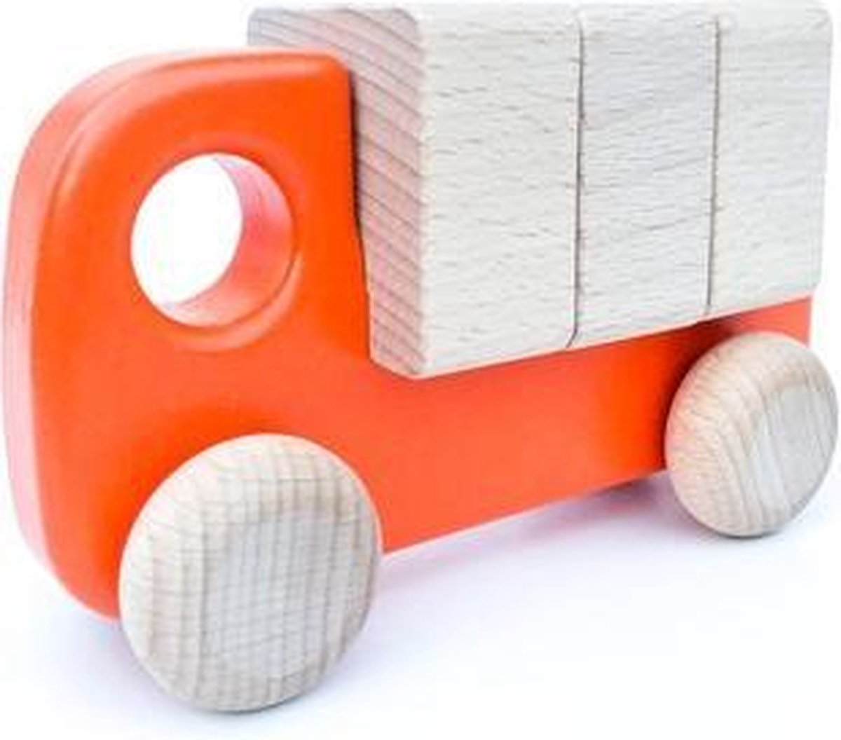 Bajo Kleine Vrachtwagen met blokken Carrot