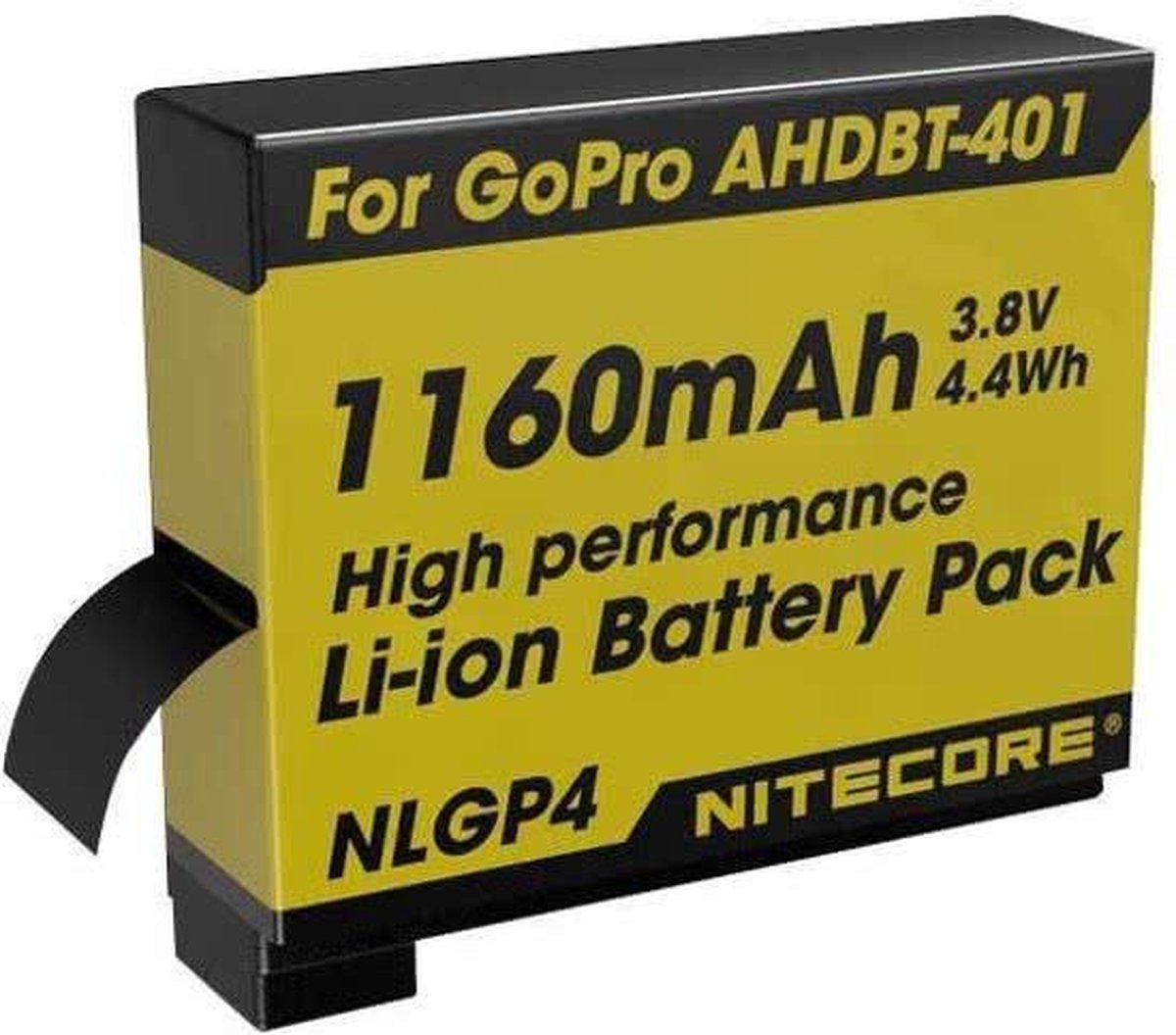 Nitecore Batterij NLGP4 Oplaadbaar voor de GP4-Serie