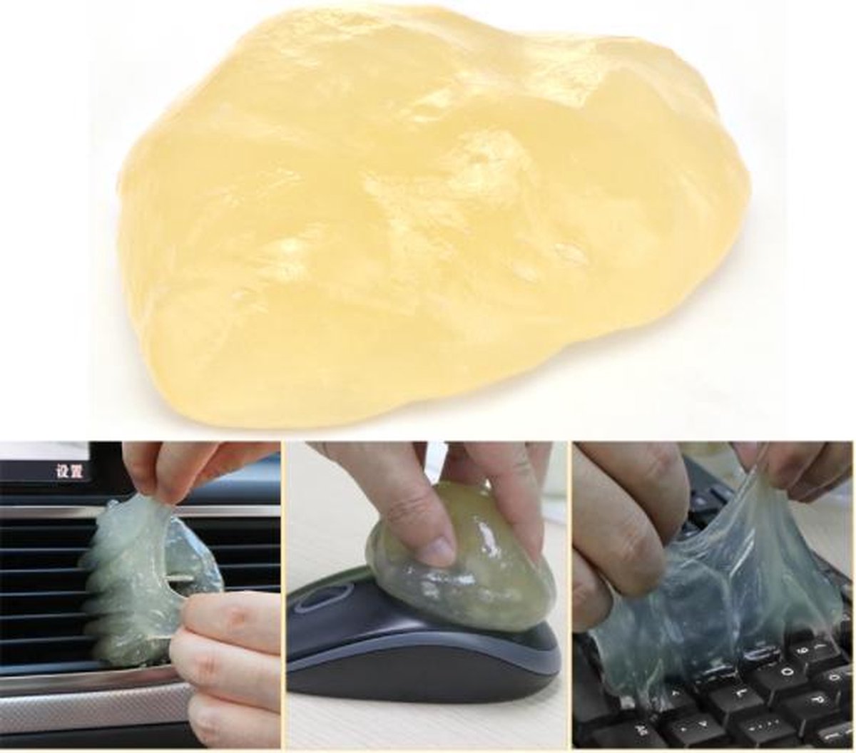 Soft Gel Reiniger - Toetsenbord Schoonmaak – Magic Cleaner - Mobiel - Computer - Laptop