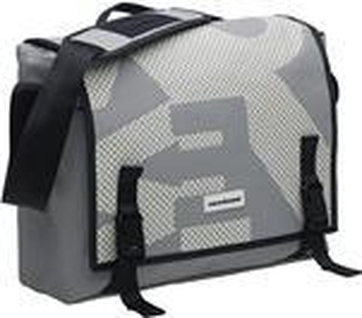 Tas newlooxs postino office bisonyl grijs/wit