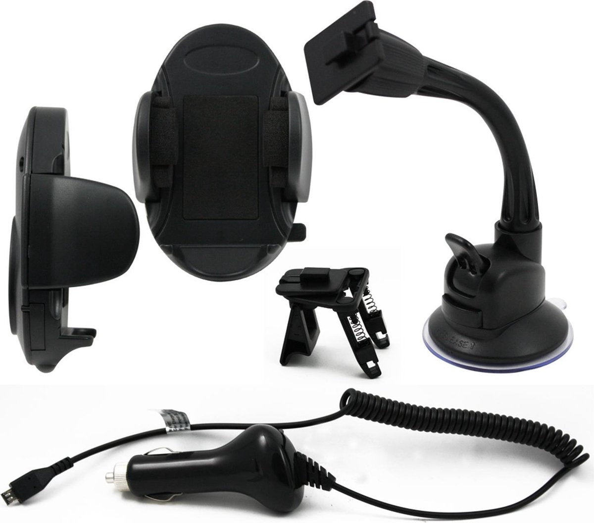 Muvit universele houder & Micro-USB 2.0 A Maleutolader
