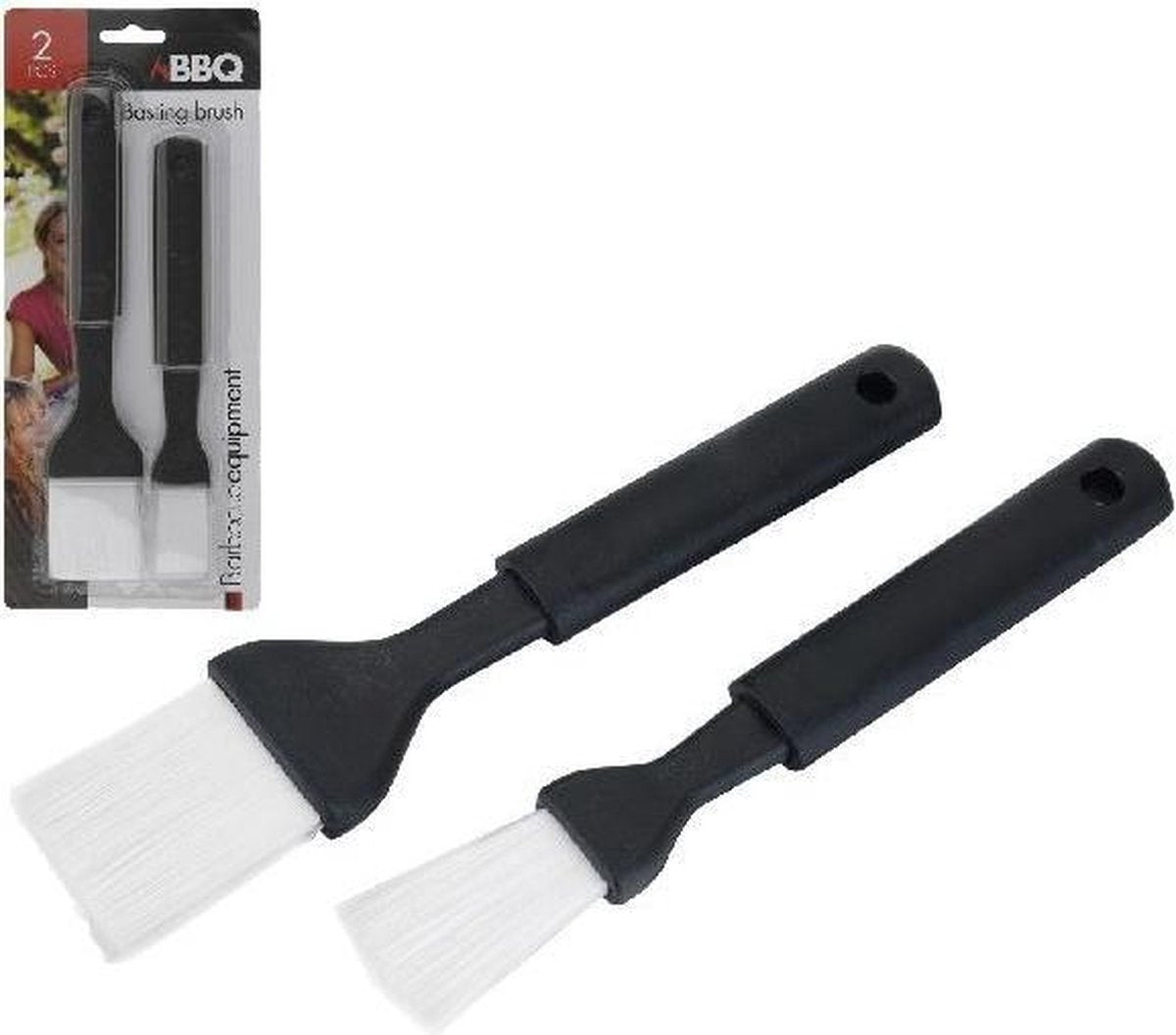 Barbecue Invetkwast - 2 stuks
