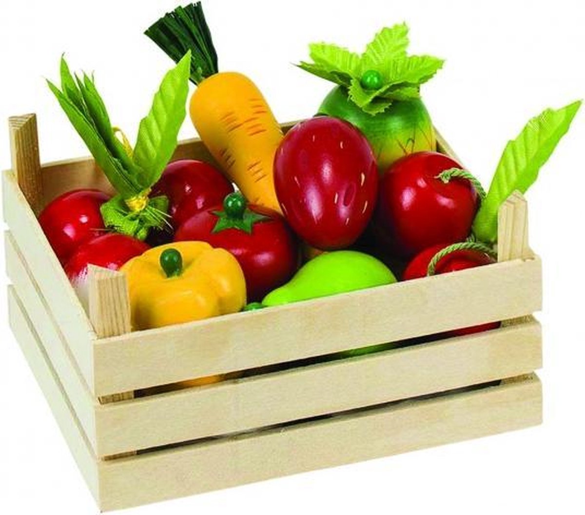 Goki Kistje Met Fruit En Groenten 10-delig