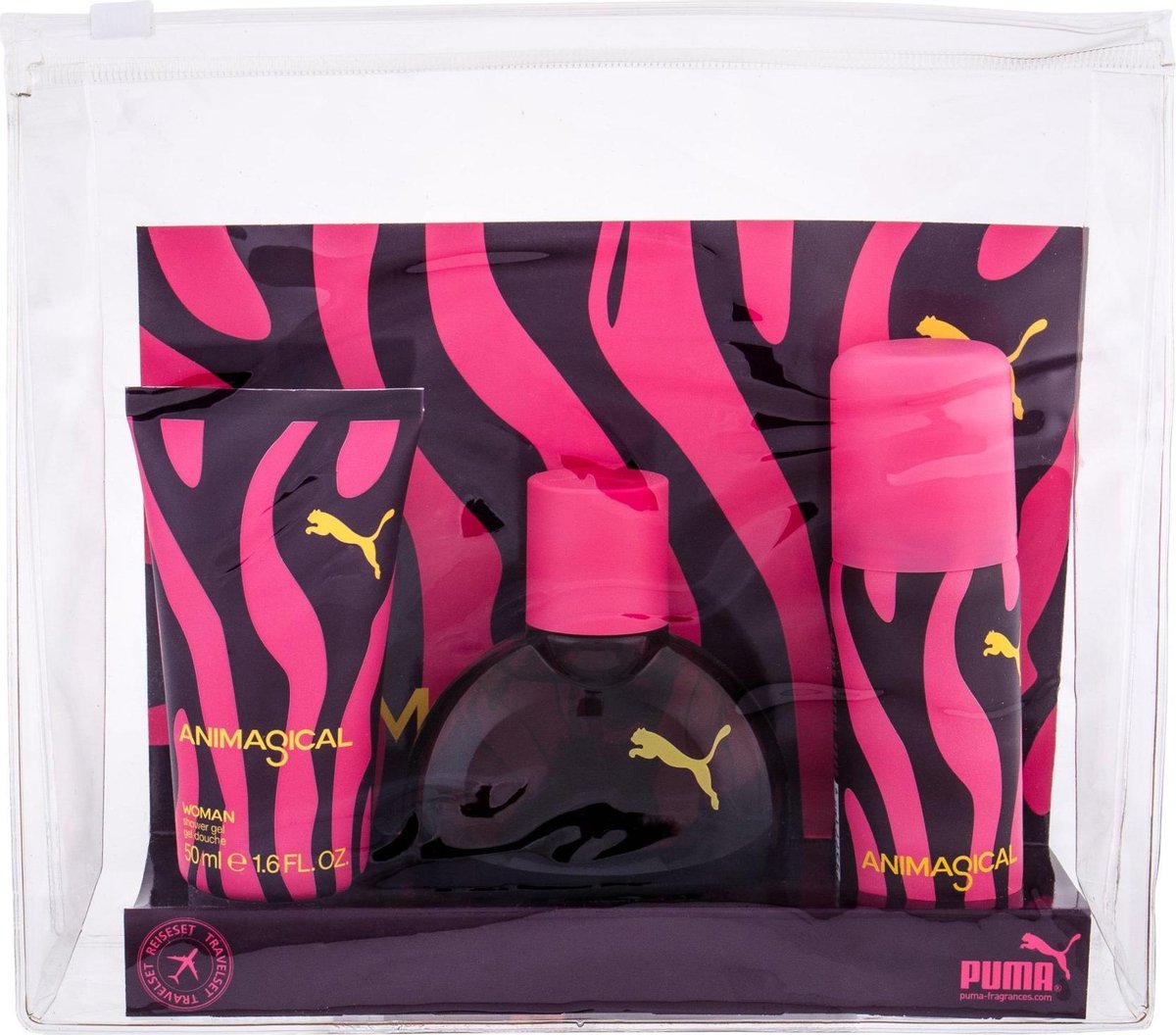 Puma - Animagical Woman Gift Set EDT 40 ml shower gel 50 ml Animagical Woman and Woman deospray Animagical 50 ml - 40ML
