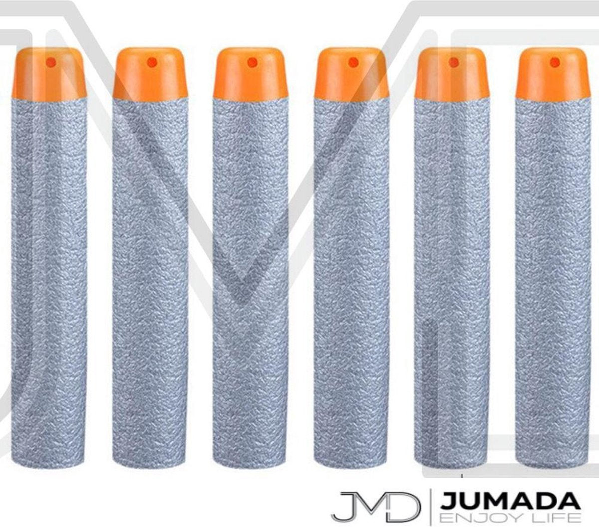 Universele Dartpijltjes geschikt voor NERF Blasters - Pijltjes - Darts - Bullets - 10 stuks - Grijs