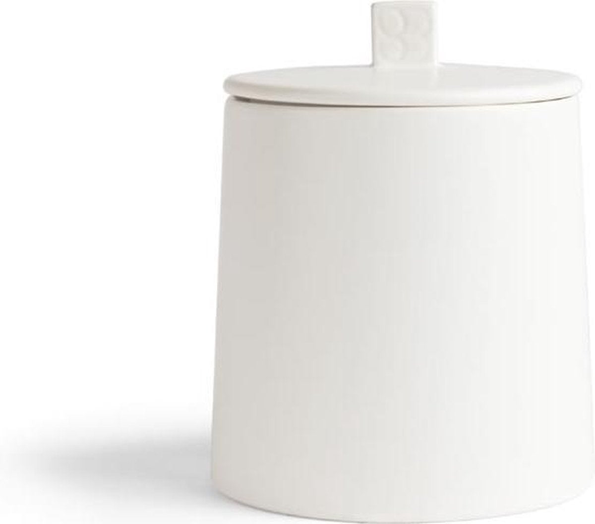 Bredemeijer - Voorraadpot Lund - Suikerpot - 400gr - 1000 ml - Wit