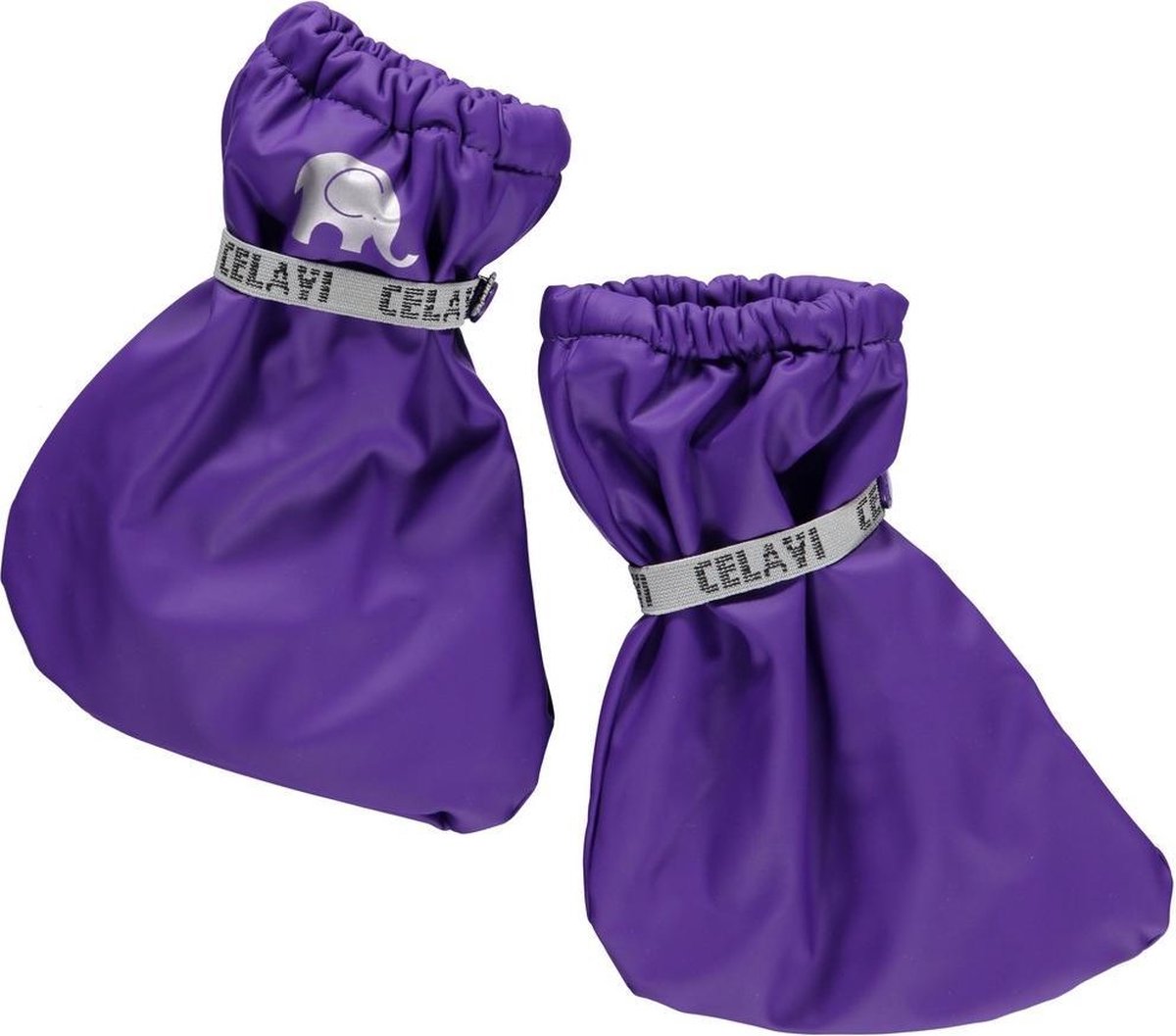 CeLaVi - Waterdichte overschoenen voor baby's - Paars - maat 0-6M