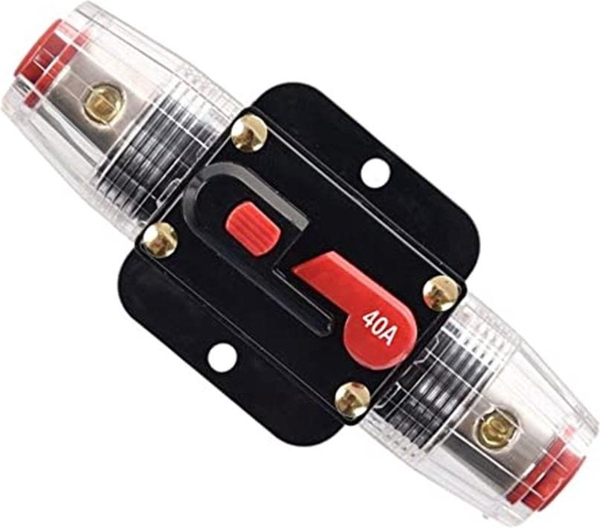 40A 12V-24V Inline stroomonderbreker Handmatige reset schakelaar Zekering