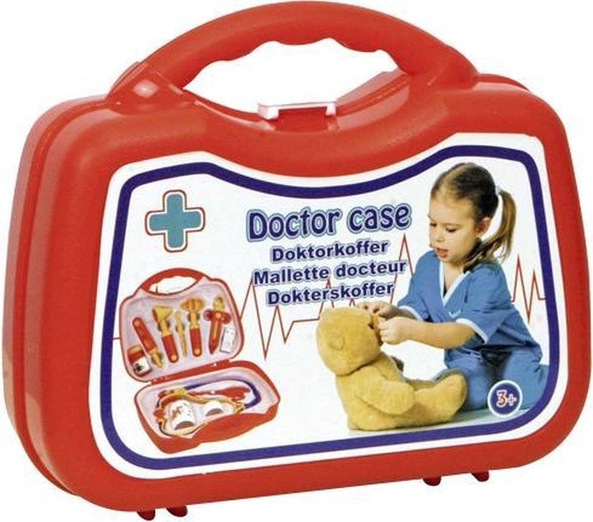 Dokterskoffer Rood