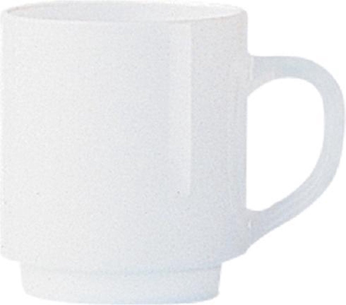 Arcoroc Arcopal Empilable Servies - Bock - 25cl - Wit - (Set van 6) En Yourkitchen E-kookboek - Heerlijke Smulrecepten
