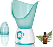 Sunhills gezichtsstomer met 50 ml  geurolie – Gezichtssauna met snelle opwarming– Face steamer - Gezichtsstomer - Inhalator