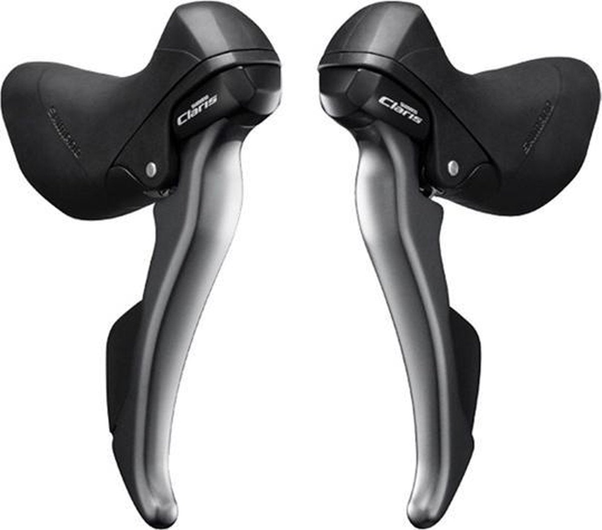 Verstellerset met remhendels Shimano Claris ST-R2000 2x8 speed - grijs/zwart
