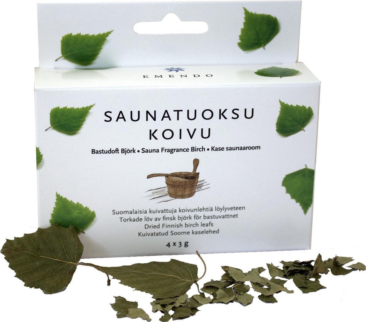 Emendo - Saunatuoksu Koivu - theezakje met berkenblad