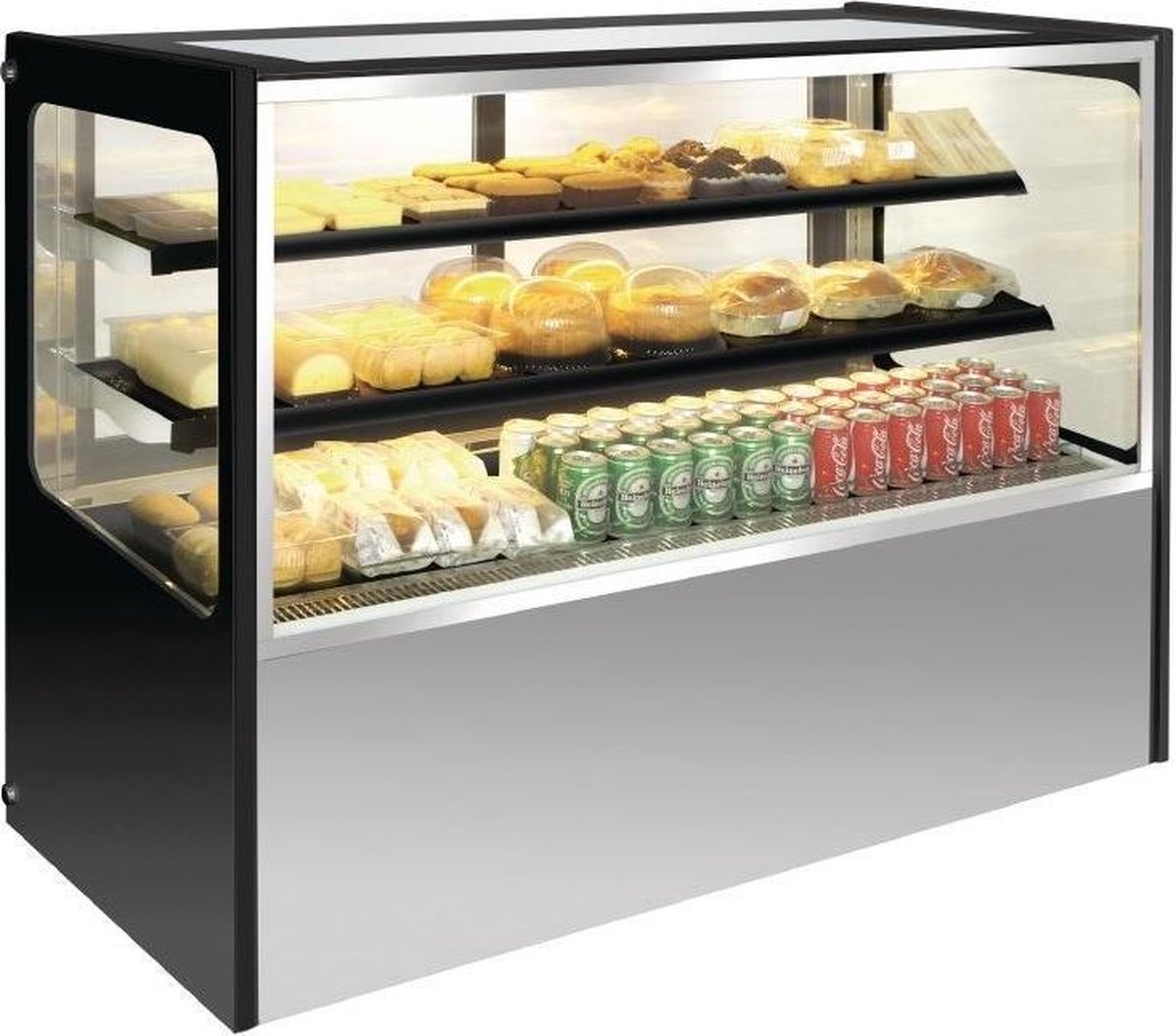Polar Gekoelde vitrine 400ltr