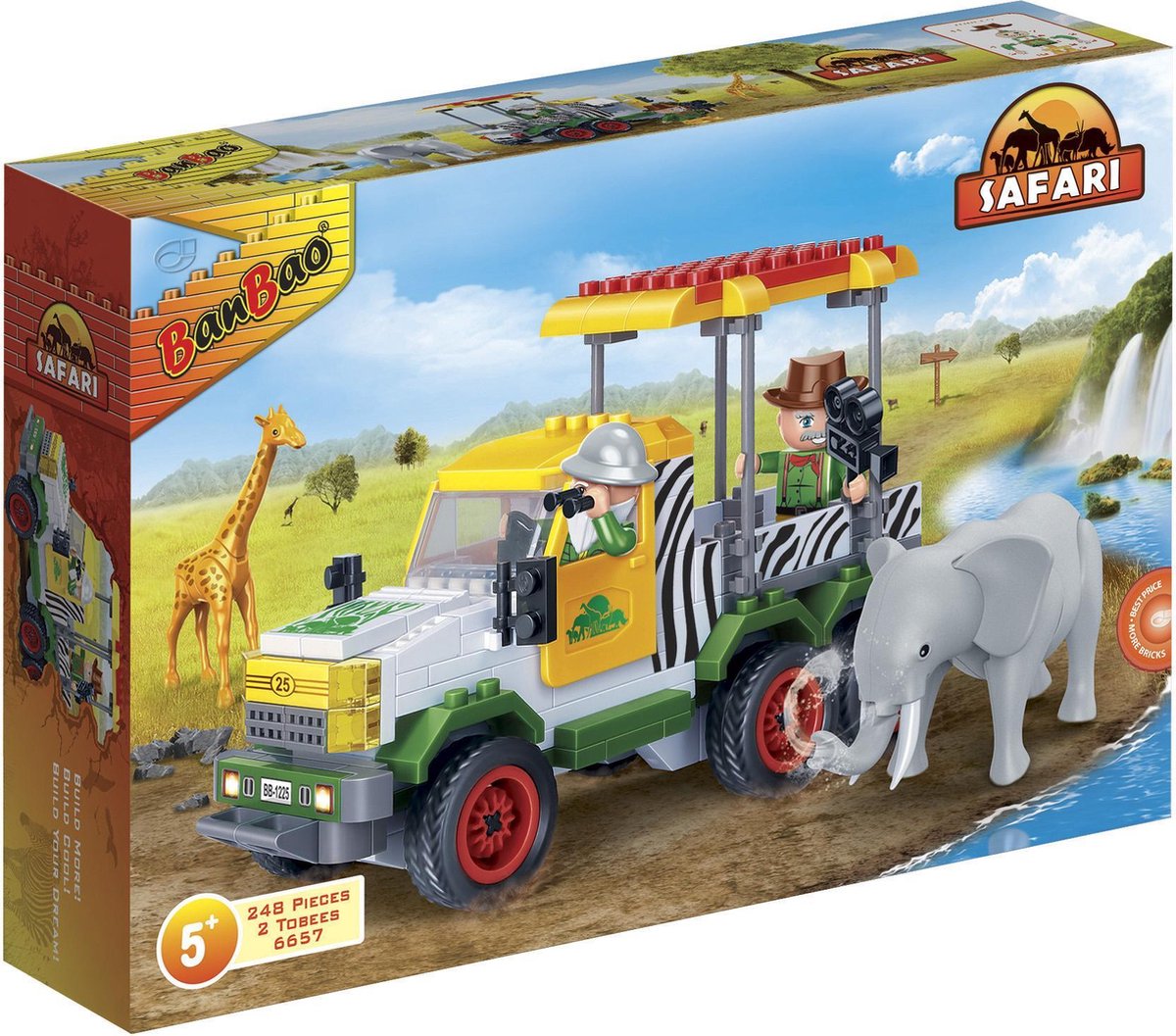 BanBao Safari Jeep - 6657