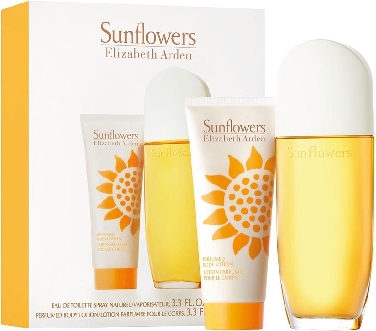 Geschenkset Elizabeth Arden Sunflowers - Eau de Toilette 100 ml + Bodylotion 100 ml