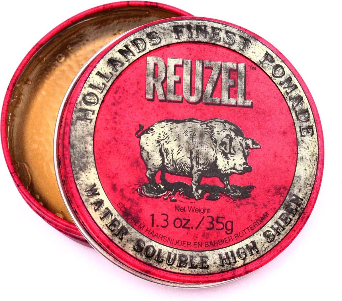 Reuzel Hf Pomade Water Soluble High Sheen - Red 35 gr