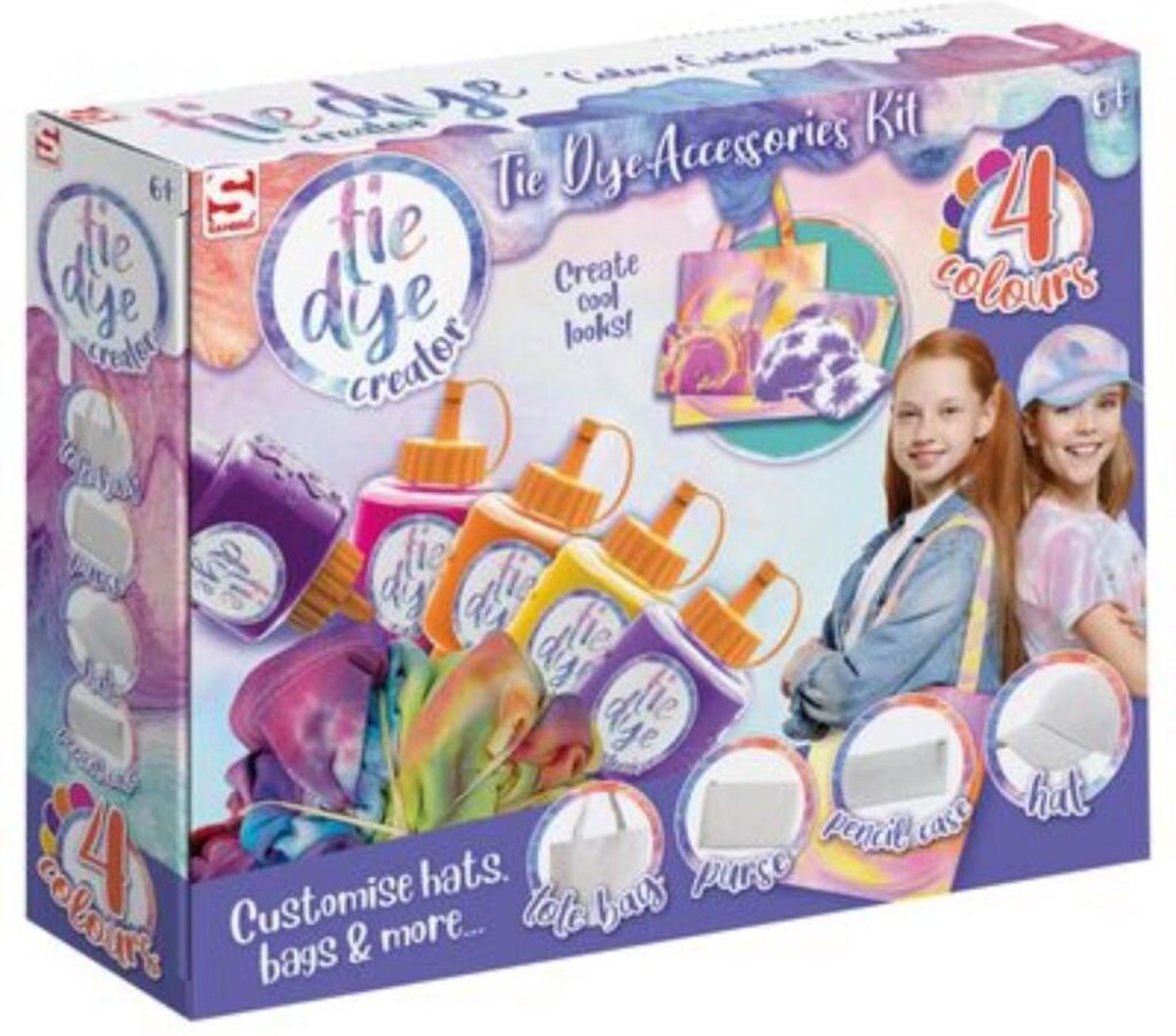 Sambro Tie Dye Accessoire Set