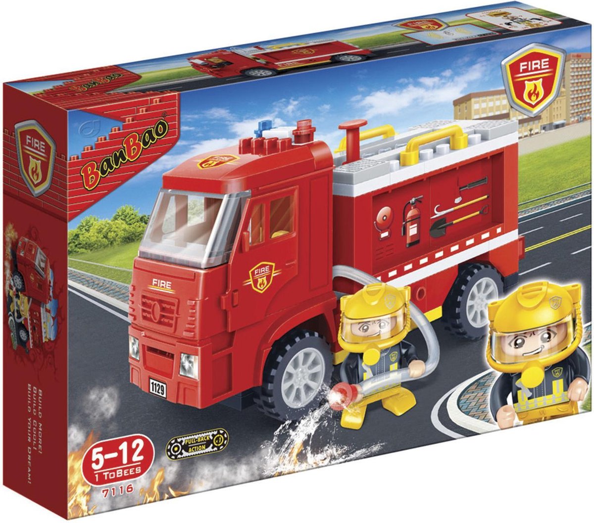 BanBao Brandweer vrachtwagen