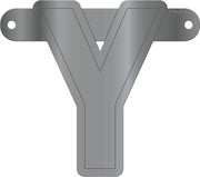Letterslinger Letter Y Zilver 12