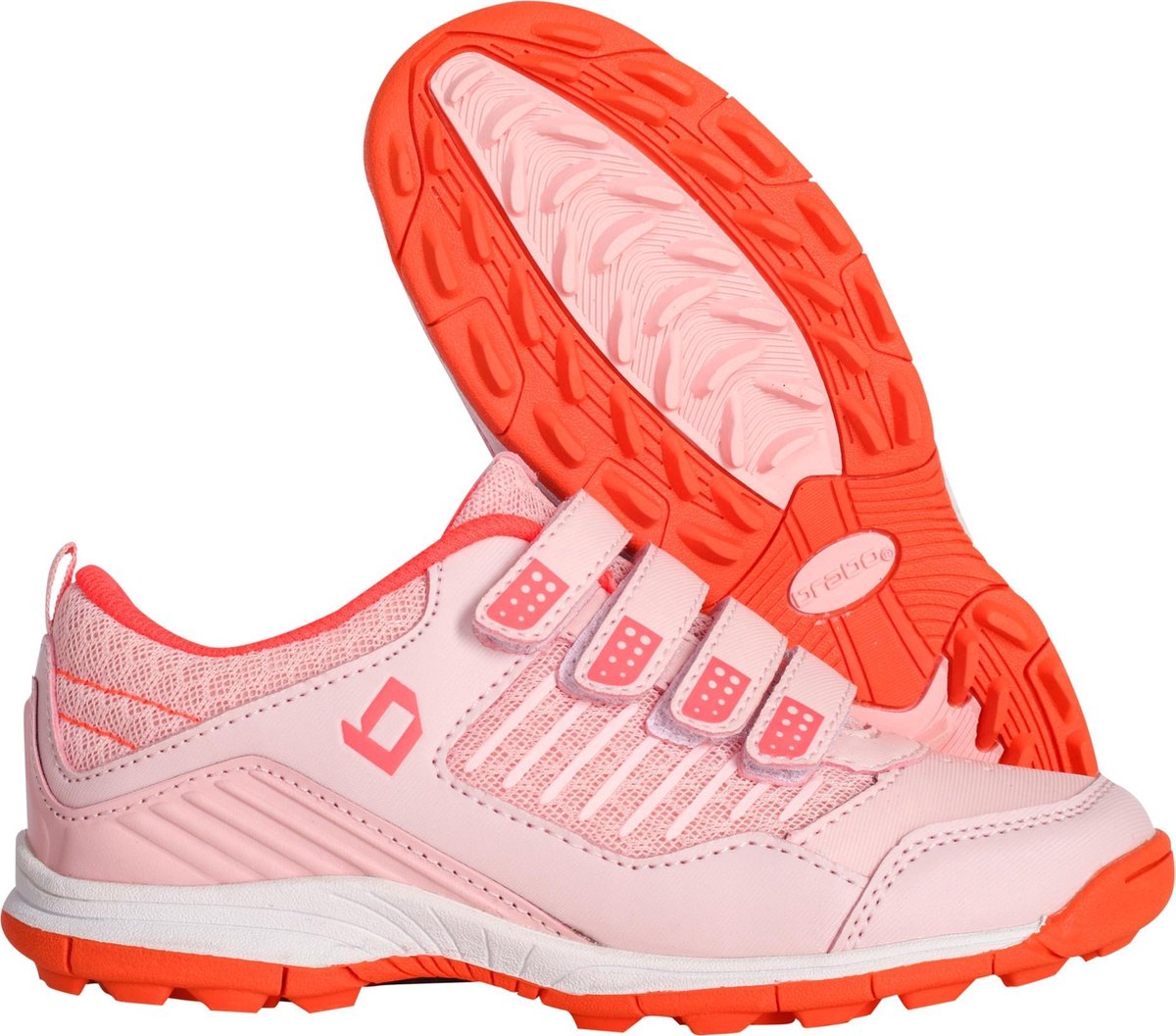 Brabo Velcro Dames Hockeyschoenen - Pink - Maat 36