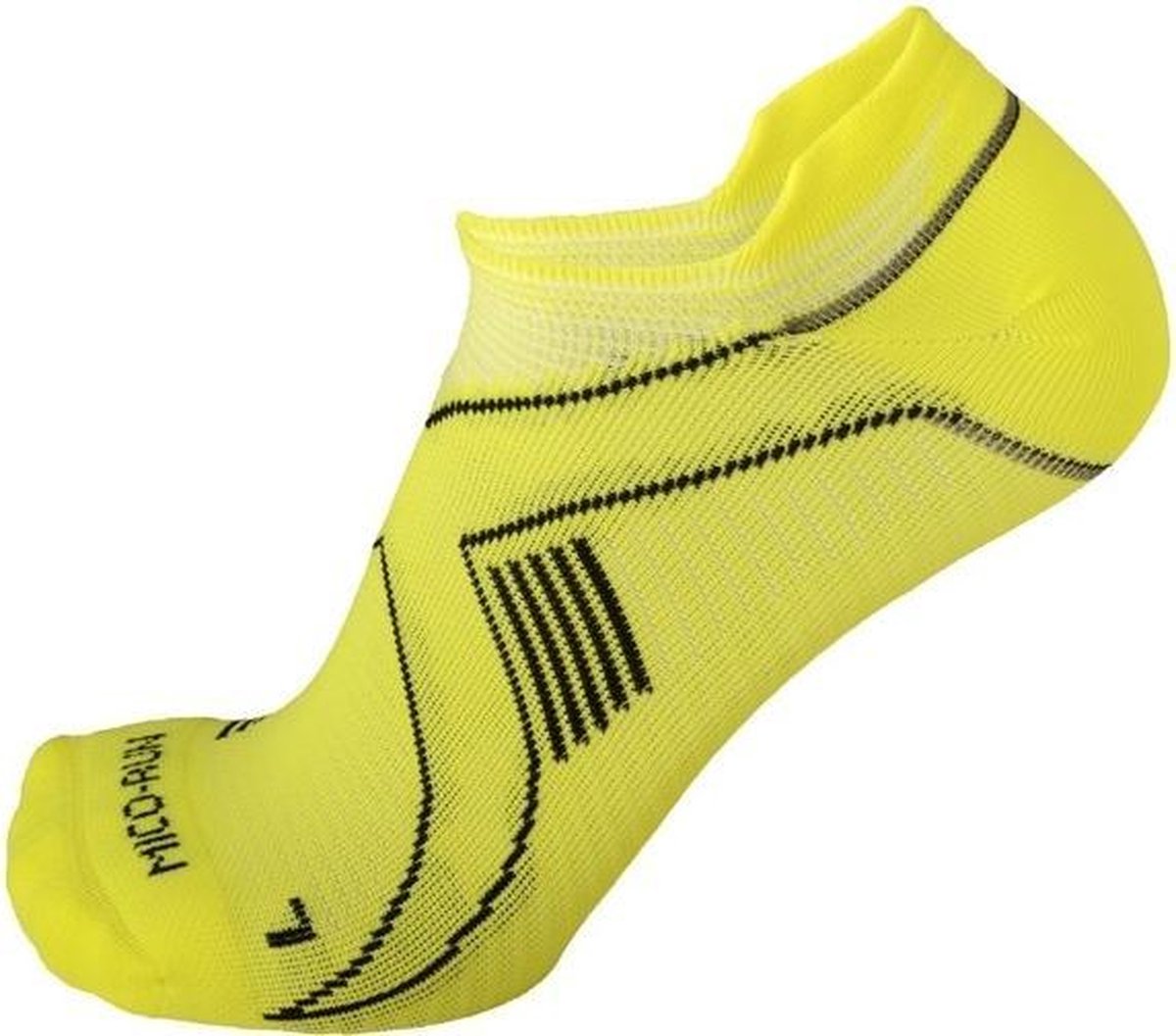 Extralight weight x-performance run sock neon yellow XL