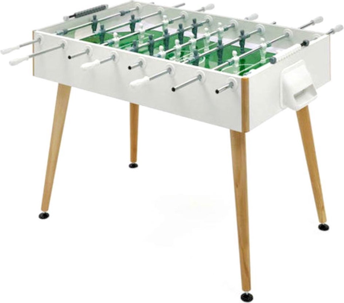 Voetbaltafel FAS Flamingo wit gemonteerd
