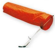 Windvaan RVS met nylon zak Ø60x250mm | Windwijzer