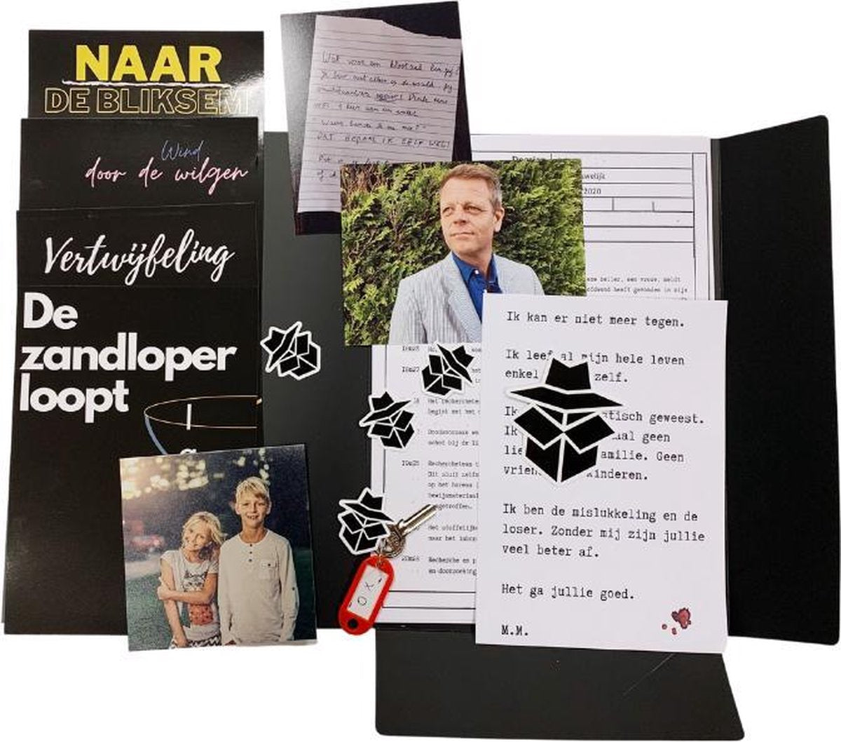 CRIMIBOX: Dossier Inkt  - Escape Room Game - Gezelschapsspel voor Volwassenen - Detective spel