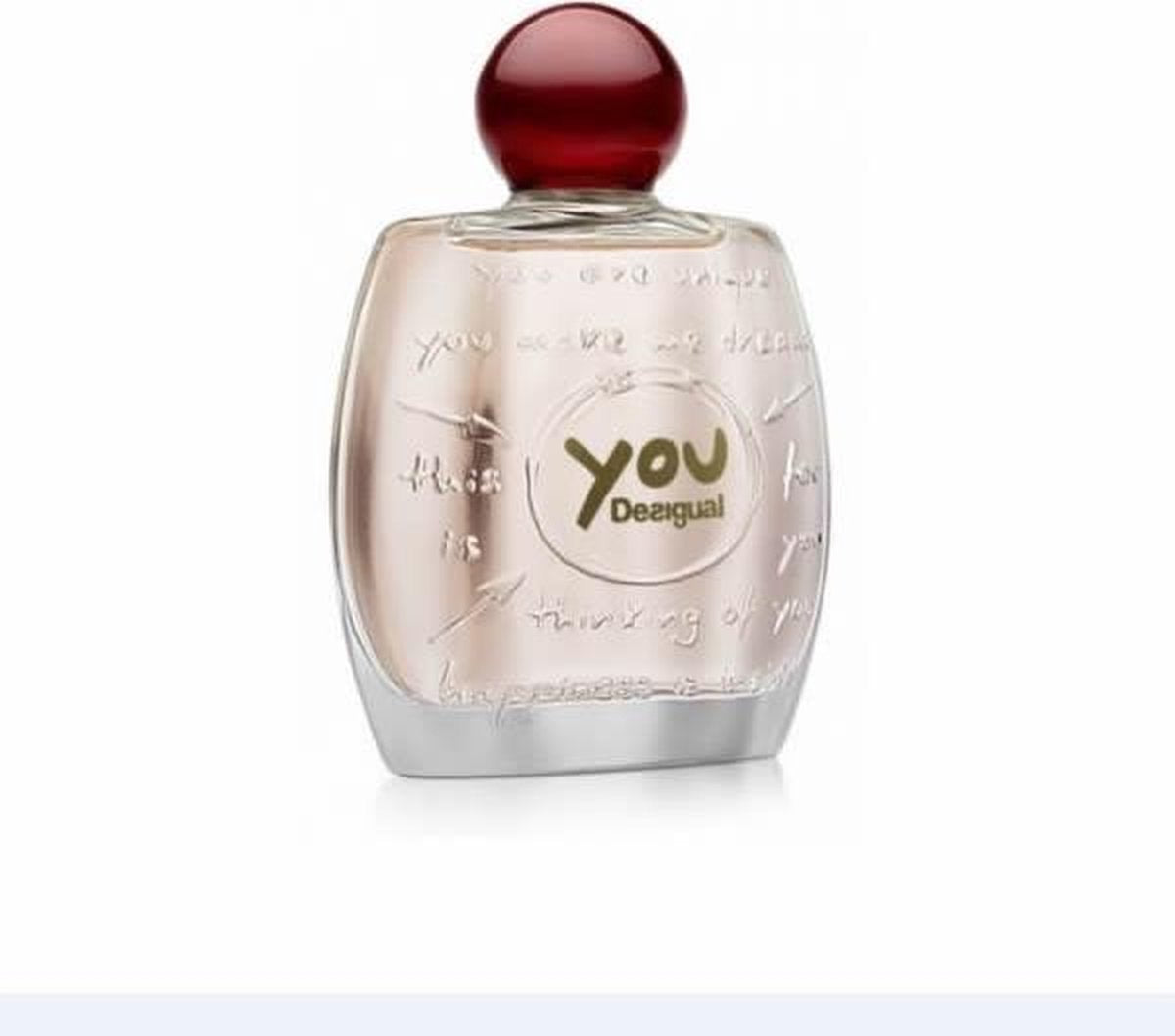 MULTI BUNDEL 3 stuks Desigual You Woman Eau De Toilette Spray 50ml