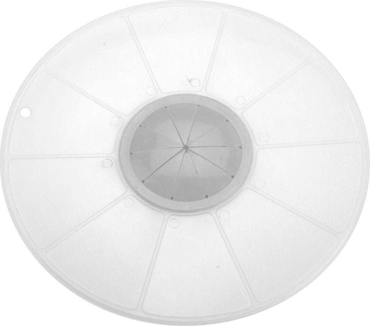 Orange85 Anti spatdeksel - Mixer - Deksel voor beslagkom - Transparant - Beschermdeksel - ∅30 cm - Keuken