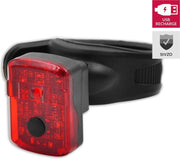Lynx Achterlicht Easyfix Usb Batterij Led Rood