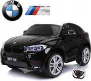 BMW elektrische kinderauto - X6M - 2-zits - Zwart - EVA banden