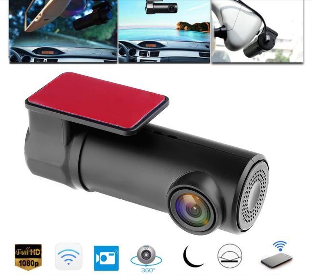 RtV Dashcam WiFi | Ogen op de weg en op jou | Dashcam en Selfie video's