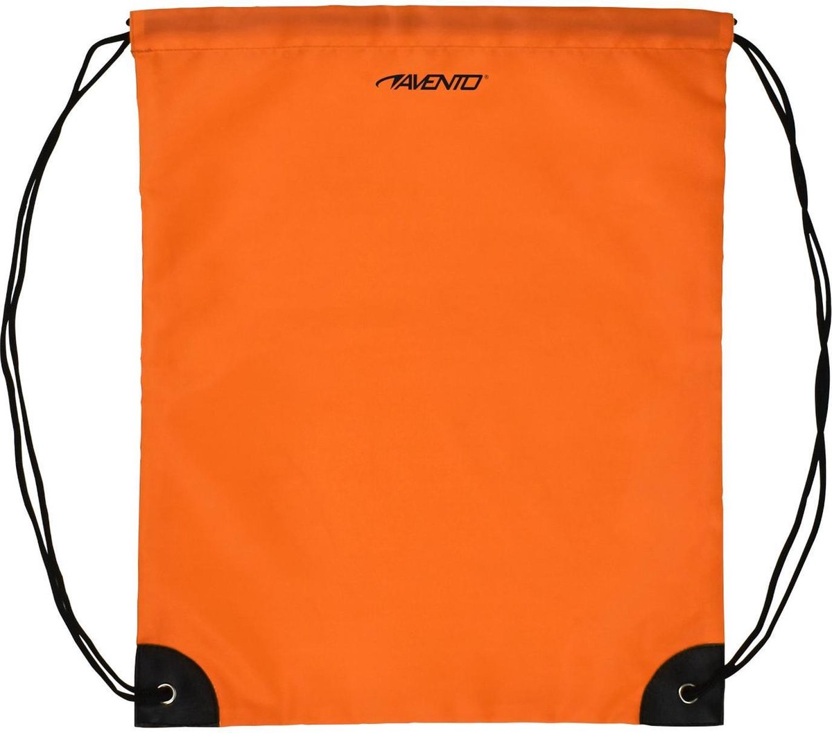 Avento Rugzak met Trekkoorden - Fluororanje