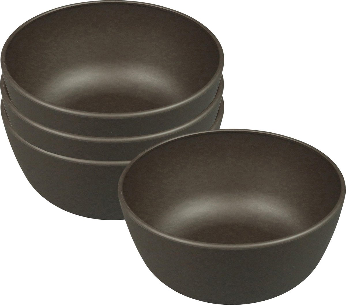Zuperzozial Kom Boost 500 Ml 14 Cm Biokunststof Bruin 4 Stuks