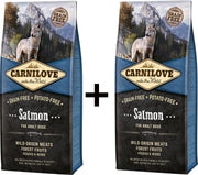 Carnilove adult salmon dubbelpak! 2x 12 kg