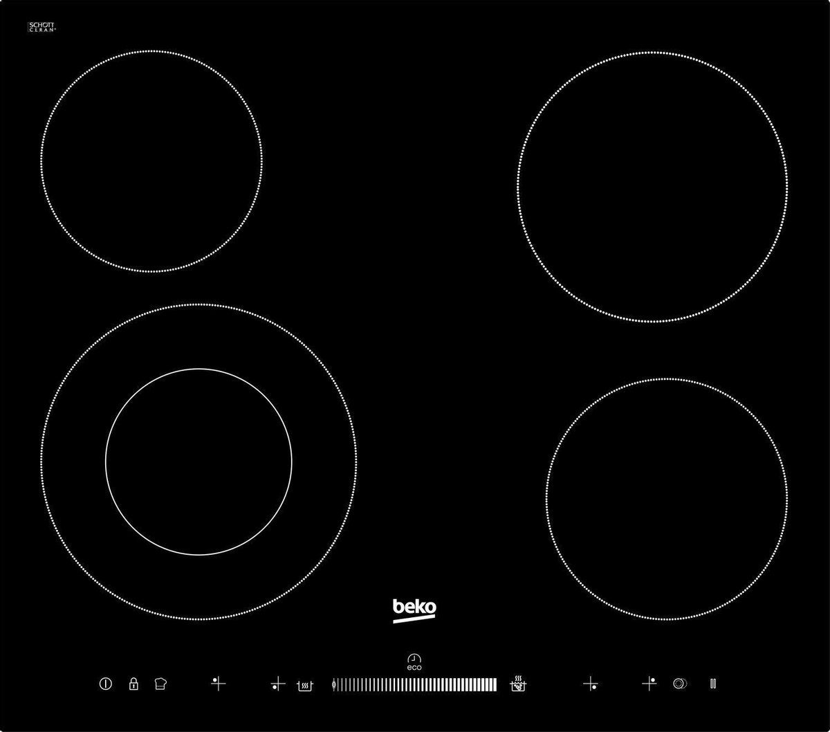 Beko HIC 64502 T - Elektrische kookplaat - Inbouw
