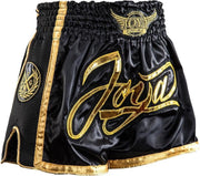 Joya Bangkok Kickboks Broekje Mesh - Zwart / Goud - XL