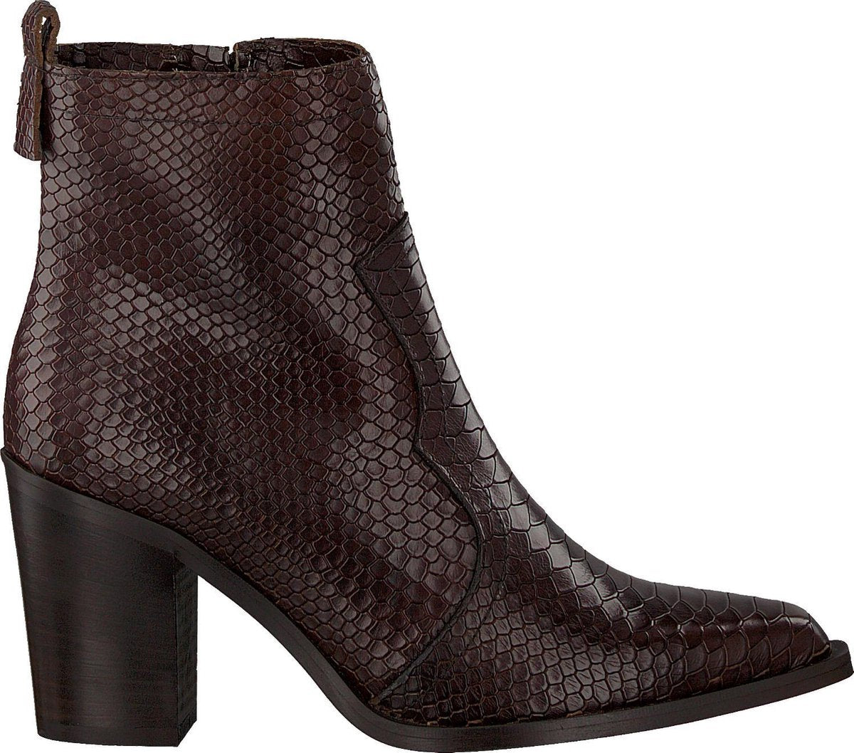 Notre-V Ah22 Enkellaarsjes - Enkelboots - Dames - Bruin - Maat 37