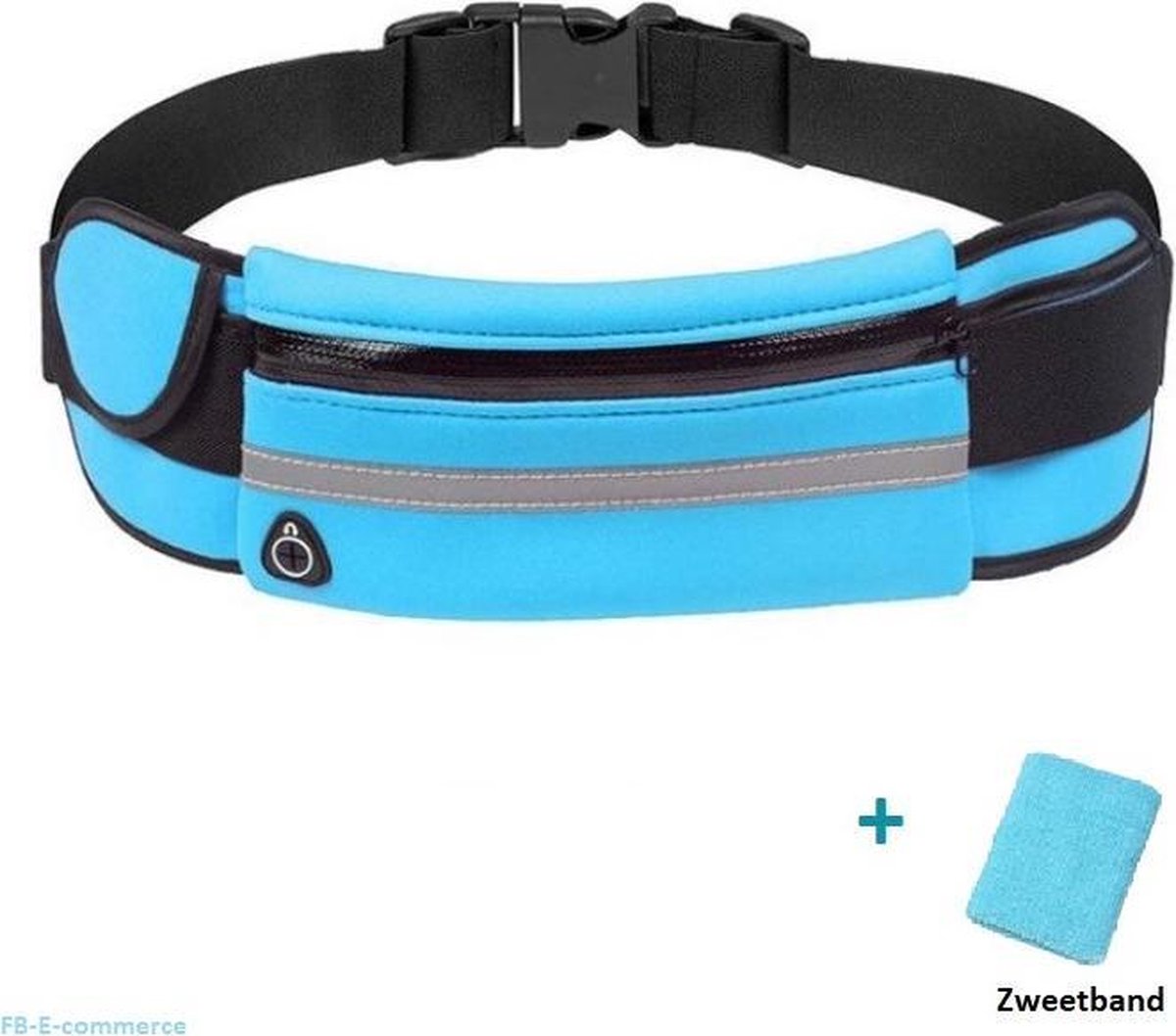 Hardloop heuptas - running belt - hardloop - sport telefoonhouder - heupriem - heupband – heuptasje sport - blauw