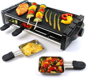JAP Appliances EG96 Gourmetset Electrisch - Grillplaat - Gourmetstel - 8 personen