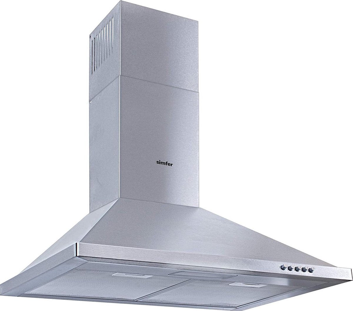 SIMFER SMF-CH 8662 - Wandschouw Afzuigkap - 60cm - Inox