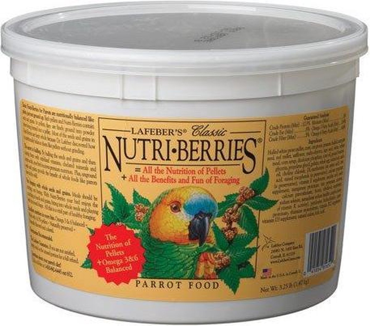 Lafeber Nutri-berries Classic Papegaai Inhoud - 1