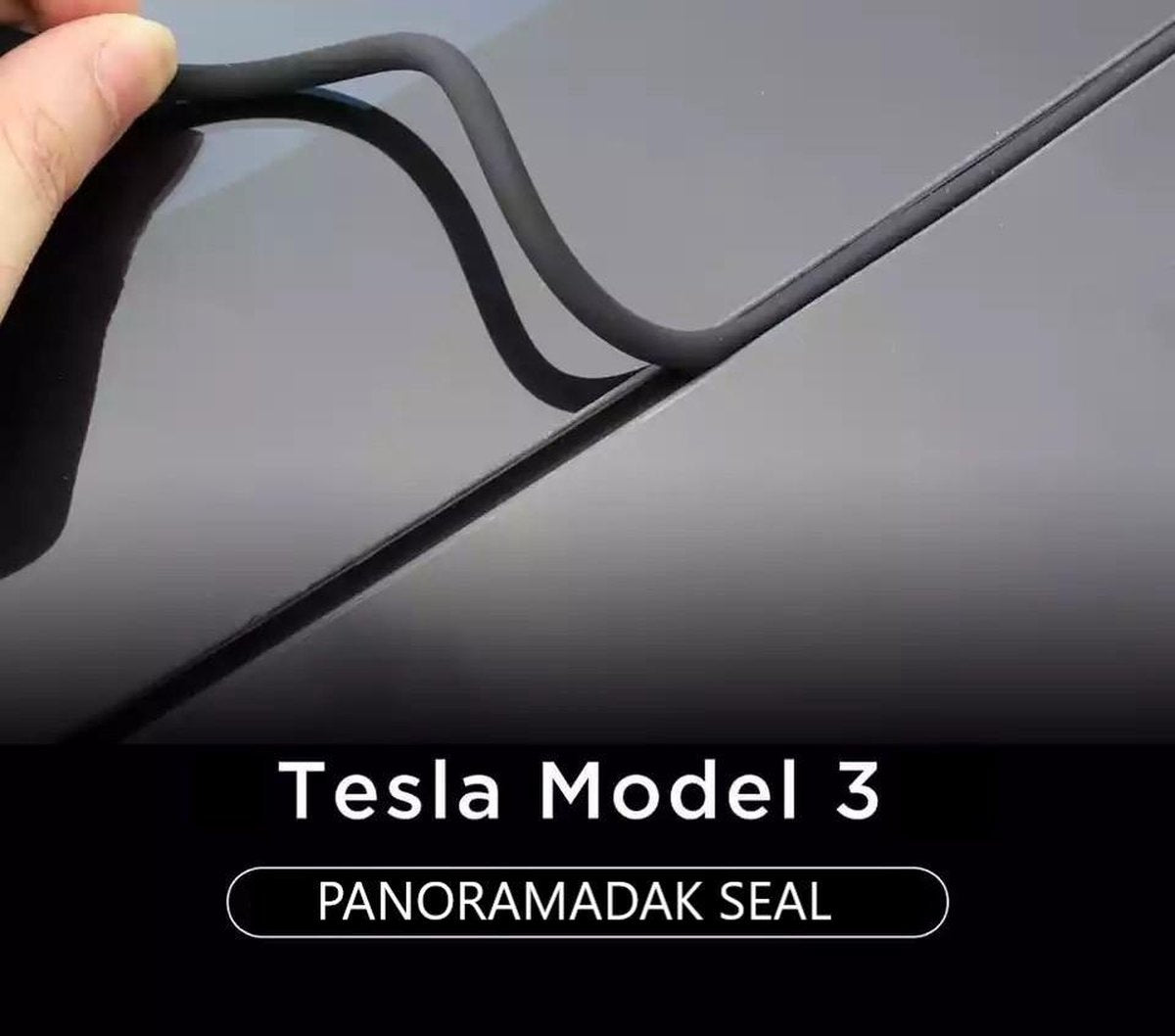 Tesla Model 3 Panorama Dak Geluidsreductie Set Isolatie Comfort Auto Accessoires Nederland en België
