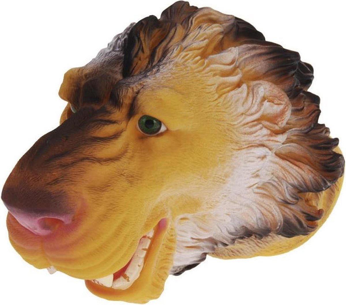 Free And Easy Handpop Leeuw 22 Cm Bruin