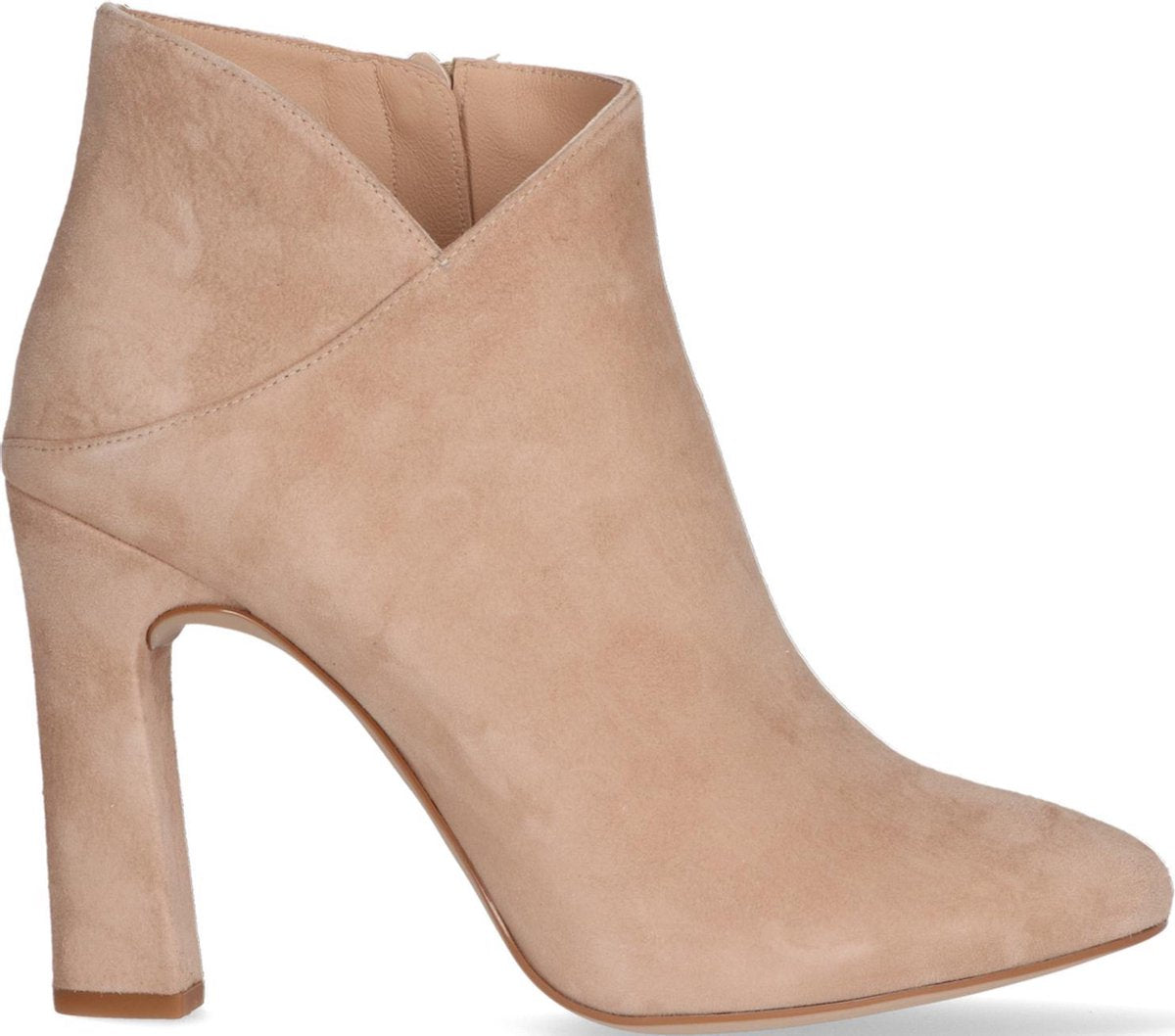 Unisa Padilla Enkellaarsjes - Enkelboots - Dames - Beige - Maat 40
