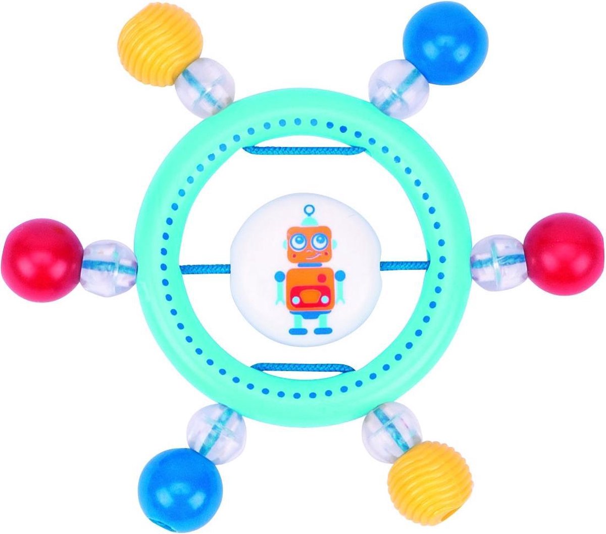 Heimess Bijtring Robot Hout Diameter 10 Cm